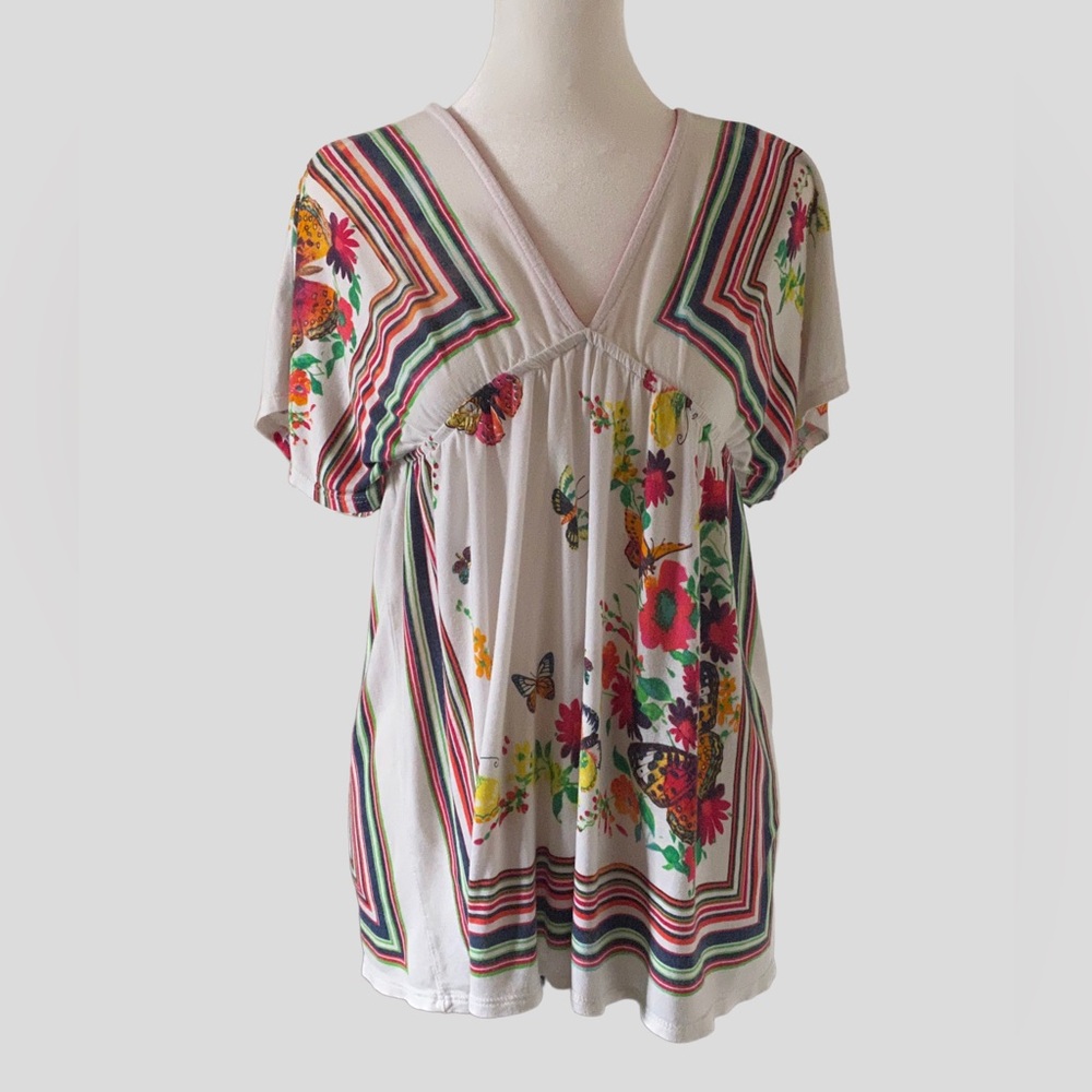Y2K style butterfly tee Juniors Large